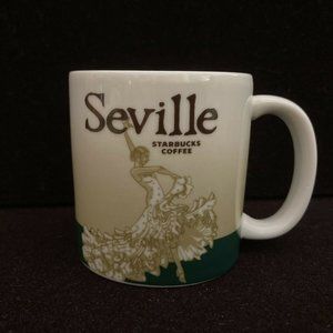 Starbucks Original VINTAGE 2011 SevillE 3oz Demitasse Mug Cup HTF